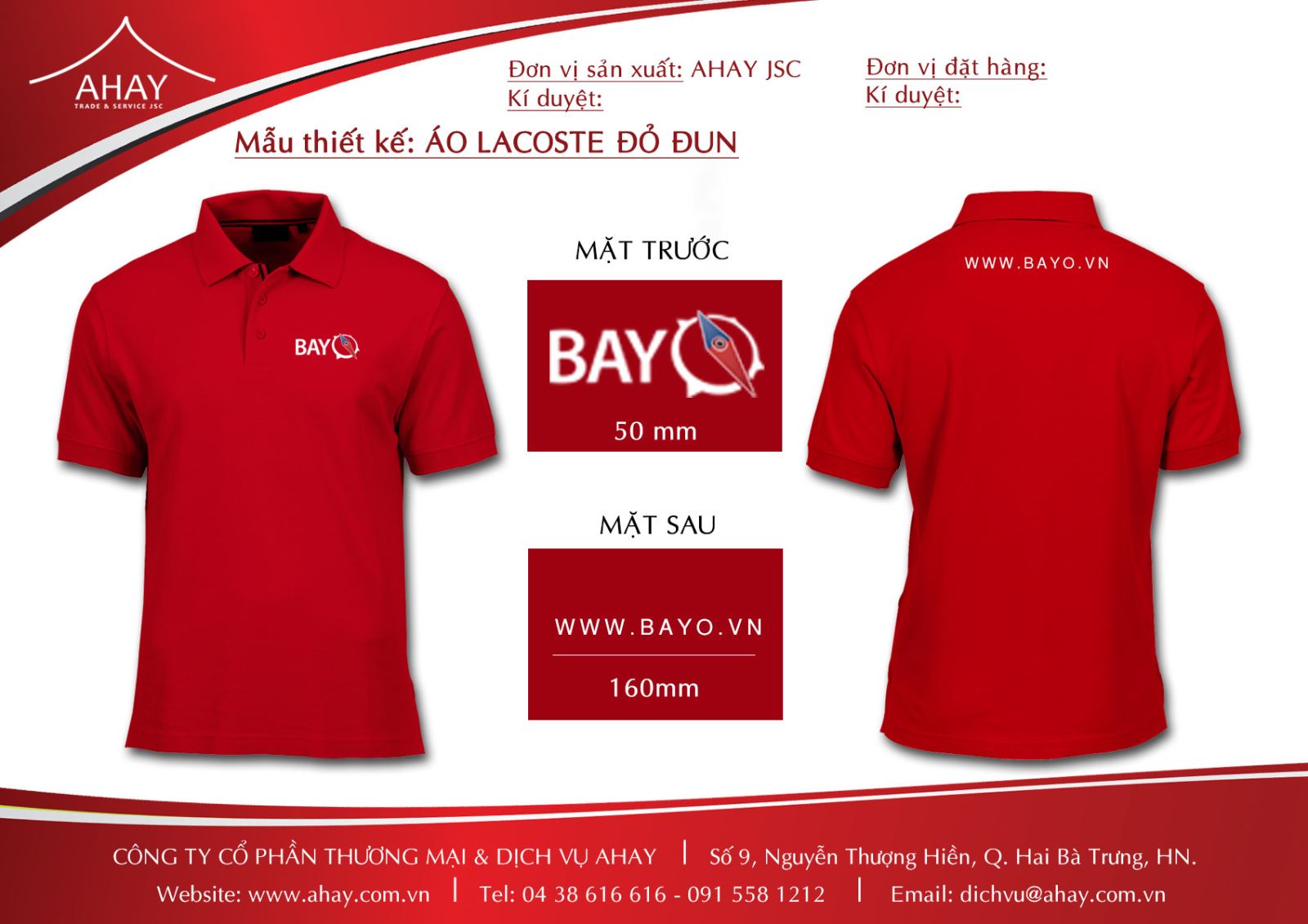 Áo phông Lacoste Bayo