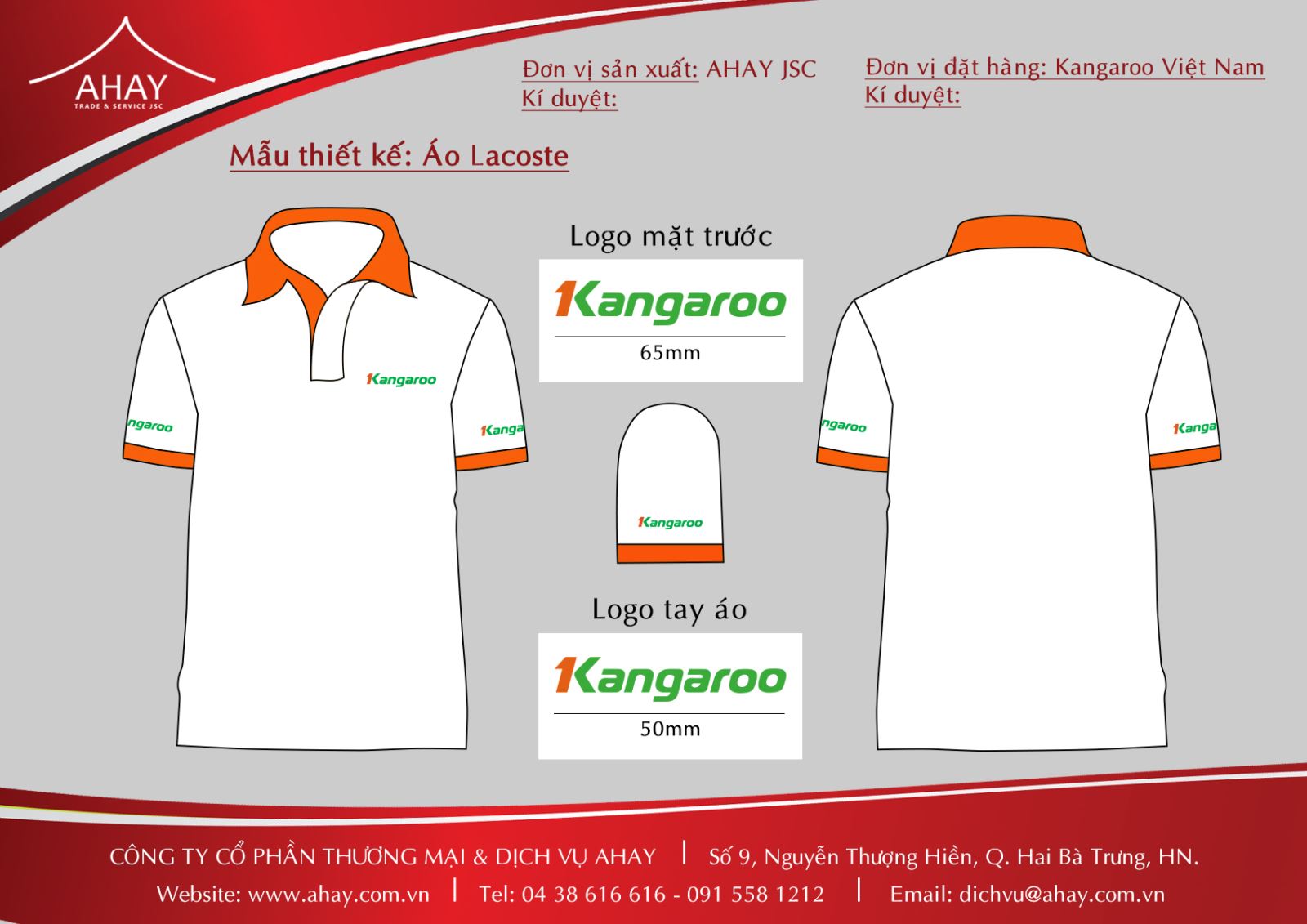 Áo phông Kangaroo
